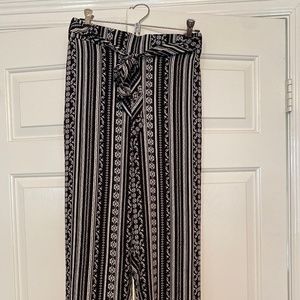 Boho chic flair pants